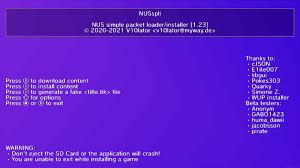 Some games are timeless for a reason. Nusspli Install Content Directly From The Nintendo Update Servers To Your Wii U Gbatemp Net The Independent Video Game Community