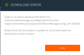 Are your sims having trouble focusing due to the tragic loss of a loved one? Download Error Origin Is Not Able To Download Sims 4 Dip Staged Answer Hq
