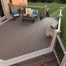 Azek deck boards have brought continuing innovation with a new generation of low maintenance decking. Azek Vintage Collection In Dark Hickory Premier Rail In Slate Gray With Black C Traditional Deck New York By Timbertech Houzz