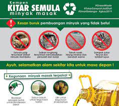 Minyak masak yang ada di rumah anda, mungkin biasa buang di singki dan terus masuk ke longkang. Facebook
