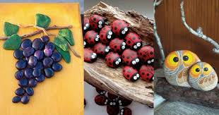 HomelySmart | 30 Fun Pebble Art For Your Home Decoration - HomelySmart