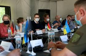 Government that creates narratives, comes to believe in them, and then fails when it is confronted with reality. Bundestag Delegation Visits Jfo Area In Eastern Ukraine