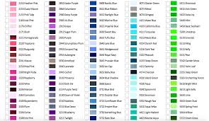 Blog Isacord Color Chart Throughout The Most Amazing Mauve