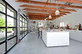 Art Studio With Glass Roll Up Garage Doors Hooked On Houses