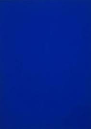 Yves Klein Blue And Other Works Nuancier Bleu Peinture Murale Peinture Bleu