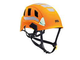 Petzl Strato Vent Hi Viz Ansi Helmet In 2021 Helmet Climbing Helmet Safety Helmet