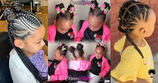 If you have a habit of twisting your hair around your finger or pulling on it, try to stop. These Hair Braid Models Prevent Children S Hair Loss Braids Hairstyles For Black Kids
