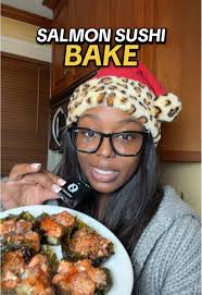 Salmon Sushi Bake: Easy High Protein Recipe