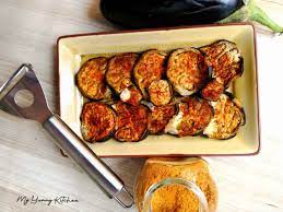 Rondelles D Aubergines Roties Au Four My Yummy Kitchen