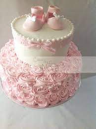 A Shabby Chic Baby Shower It S A Girl Pasteles De Baby Shower Nina Pasteles De Baby Shower Y Tortas Pasteles De Baby Shower
