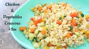 Maybe you would like to learn more about one of these? Couscous Recipe For Babies Toddlers Kids Chicken Vegetables Couscous Baby Food Recipe Youtube