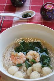 Sebenarnya ade je jual mee hoon kat sini. Mee Hoon Sup Ala Chinese Style Azie Kitchen