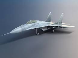 Silver Military Jet Fighter 3d Model Fighter Jets Military Jets Fighter