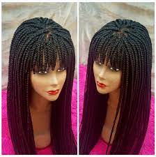 Braided Bang Wig Box Braids Closure Wig 22inches Houseofsarah14 It is worth noting that your black hairstyle will depend on who did it and directly from you. gbp