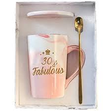 You want to do something different for this milestone in someone's life and make it memorable. Buy 30th Birthday Gifts For Women 30 And Fabulous Mug 30th Birthday Mug 30th And Fabulous Coffee Mug 30th Anniversaries Gifts 30th Gifts Idea For Women Her Wife Mom Grandma Sister Bff
