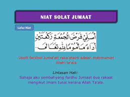 Niat solat lima waktu yang wjib seperti solat subuh, zohor, asar, maghrib, isyak dan asar dan juga niat solat solat jumaat merupakan kewajipan kaum adam. Praktikal Solat Subuh