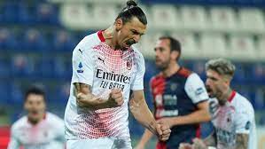 Bilancio in favore dei rossoneri con 43. Zlatan Ibrahimovic Mvp From Cagliari 0 2 Ac Milan Serie A Tim 2020 2021 Ac Milan