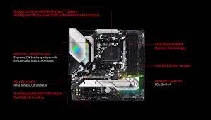 Use screen printing methodology to print the requested text, trade mark or part label onto panel, then. Asrock B550m Steel Legend