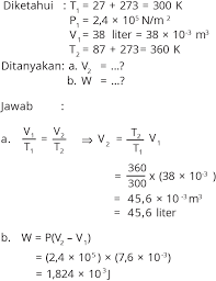 Soal Fisika Sma Kelas 11 Tentang Termodinamika Serta Pembahasannya Myrightspot Com