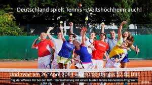 Store mit großartigem angebot im games shop. Aktionstag Am 26 April Deutschland Spielt Tennis Die Tg Veitshochheim Spielt Mit Veitshochheim News