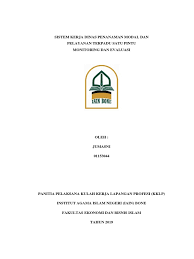 Institut agama islam negeri bone (iain bone) is a state islamic college in eastern indonesia under the auspices of the ministry of religion which has the authority to organize education independently. Laporan Pelaksanaan Kklp 1 Pdf