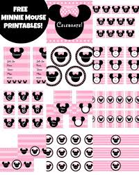 Mickey Mouse Birthday Images Free Download Download These Free Pink Minnie Mouse Party Printables Minnie Birthday Party Birthday Party Printables Minnie Mouse Birthday Party