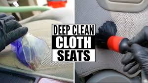 How To Deep Clean Cloth Car Seats And The Car Interior Detailing Tricks I Use To Get Out Stains And Dirt Cleaning Clothes Cleaning Car Interior Clean Car Seats