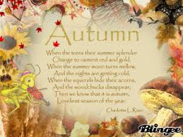 Autumn Poetry Picture 98881499 Blingee Com Autumn Poetry Autumn Poems Autumn Display
