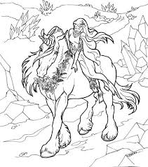 Maybe you would like to learn more about one of these? Girl On Unicorn Coloring Page Breyerhorses Com