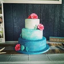Cake Delights Wedding Cake Virginia Hampton Roads And Surrounding Areas Ombre Wedding Cake Blue Wedding Cake Bakers Wedding Cake Ombre