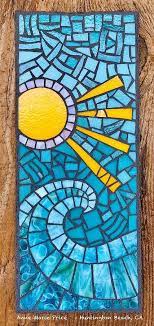Sun And Wave Mosaic By Anne Marie Price Mosaic Art Projects Mosaic Art Mosaic Artwork