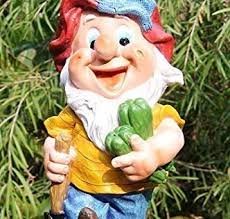 Gmmh 50003 3 Sieben Zwerge Zwerg Design 3 37 Cm Garten Gartenzwerg Figuren Dekoration Gartenzwerge Fig Zement Blumentopfe Gartenzwerg Terassengestaltung