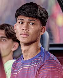 Young Football Player's Heritage Represented