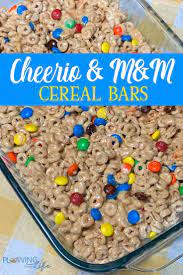 Cheerio Breakfast Bars Recipe Cereal Bars Snack Mix Recipes