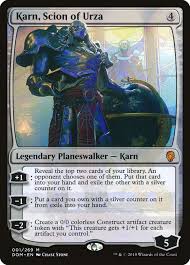 You and a friend will: Karn Scion Of Urza Dominaria Magic The Gathering Tcgplayer Com