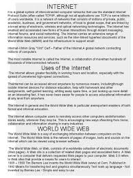 The internet was the work of dozens of pioneering scientists, programmers and engineers who long before the technology existed to actually build the internet, many scientists had already anticipated shortly thereafter, computer scientists developed the concept of packet switching, a method for. Www Internet Notes World Wide Web Internet Web