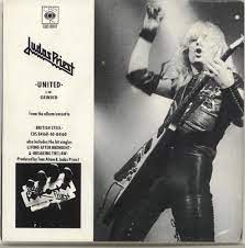 Judas Priest United Poster Sleeve Uk 7 Vinyl Single 7 Inch Record 224587