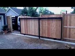 Sliding gate openers (sliding gate operators) are the technologies used to open and close an automated gate system. Manual Sliding Gate Kits Diy Sliding Gate Parts Diy