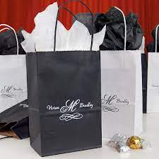 5 X 8 Custom Printed Petite Paper Wedding Gift Bags Wedding Gift Bags Wedding Wedding Time