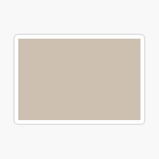 The lrv stands for light reflectance value and measures the percentage of light that a color reflects. Plain Light Taupe Stickers Redbubble