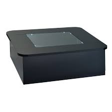 Modern coffee tables for a luxe living room. Floyd Black Coffee Table With Storage Led Lights Fads Coffee Tables