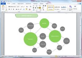 bubble diagram templates for word