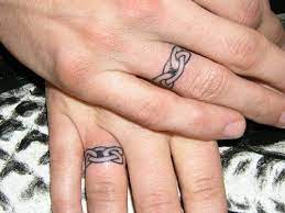 Wedding Tattoo Alternative Trouwring Tatoeages Tatoeage Ringvinger Tatoeage Ringen