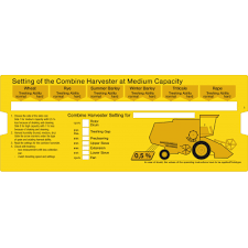 Iwa Slide Charts And Wheel Charts Slide Chart For Harvesters