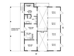 Treated wood is required to prevent rot from urine and water spills, and to dissuade rodents and bugs from chewing through it. Horse Barn Plans Horse Barn Outbuilding Plan 006b 0001 At Www Theprojectplanshop Com
