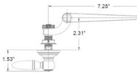 Compatibilité du levier de réservoir de toilette - Solutions ...