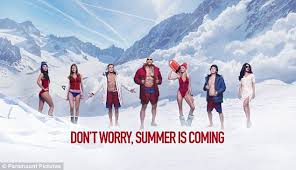 In one of the new photos, the entire cast poses on the beach and of course zac efron is shirtless and showing off his ripped abs. Zac Efron And Dwayne Johnson Are Breathtaking In Baywatch Motion Posters