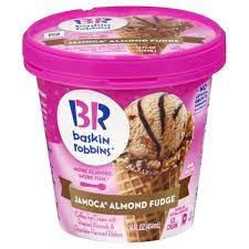 Baskin Robbins Jamoca Almond Fudge Ice Cream 14oz In 2021 Fudge Ice Cream Ice Cream Ice Cream Flavors