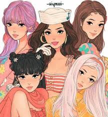#blackpink #bts #kpop #lockscreen image by swathi. Blackpink Icecream Jennie Rose Lisa Jisoo Blackpink Cute Blackpink Fan Art Blackpink Anime