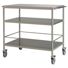 Flytta Servierwagen Edelstahl Ikea Deutschland Ikea Kitchen Cart Stainless Steel Kitchen Cart Kitchen Cart